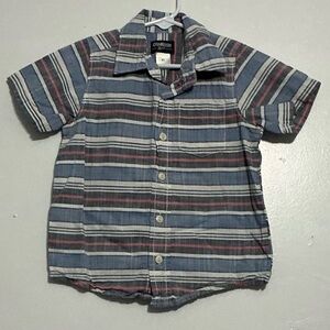 OshKosh B'gosh Multicolor Striped Button Down Shirt